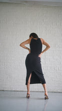 Load image into Gallery viewer, Ribbed Shrug Midi Dress
