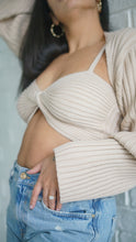 Load image into Gallery viewer, Knitted Bralette and Shrug set
