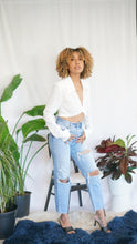 Load image into Gallery viewer, Nia Long Sleeve Wrap Around Blouse
